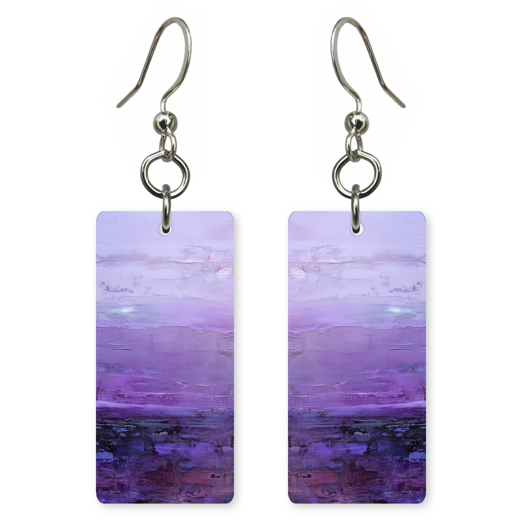 Amethyst Mist Earrings