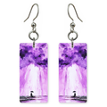 Purple Downpour Earrings