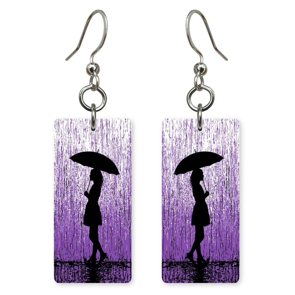 Umbrella Rain Earrings