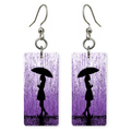 Umbrella Rain Earrings