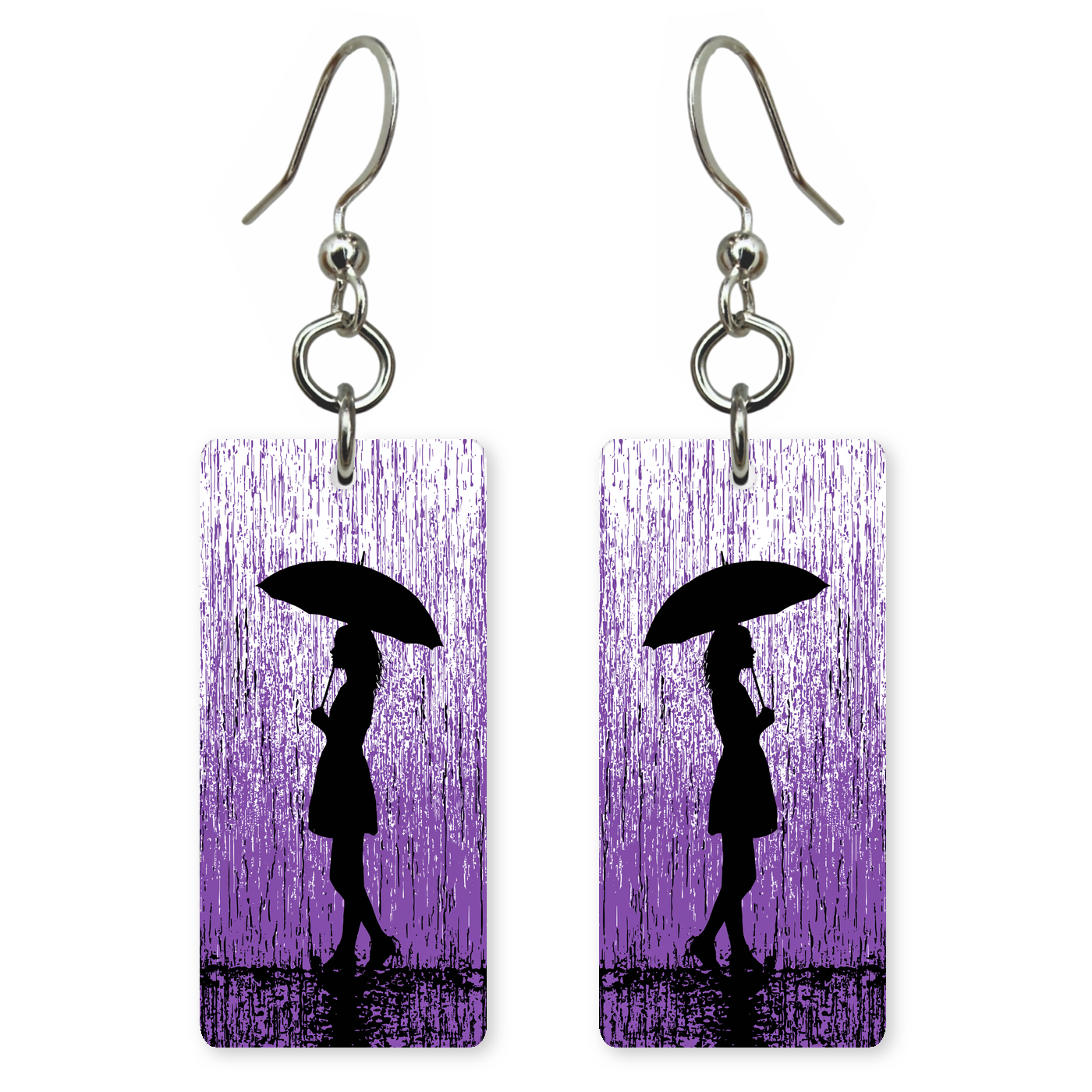 Umbrella Rain Earrings