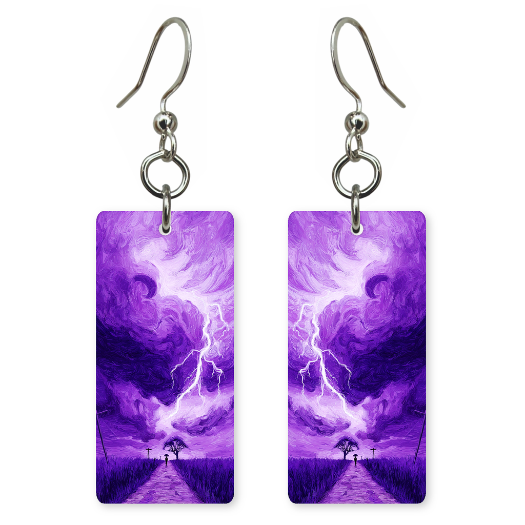 Lightning Path Earrings