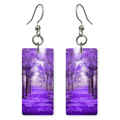 Violet Forest Earrings