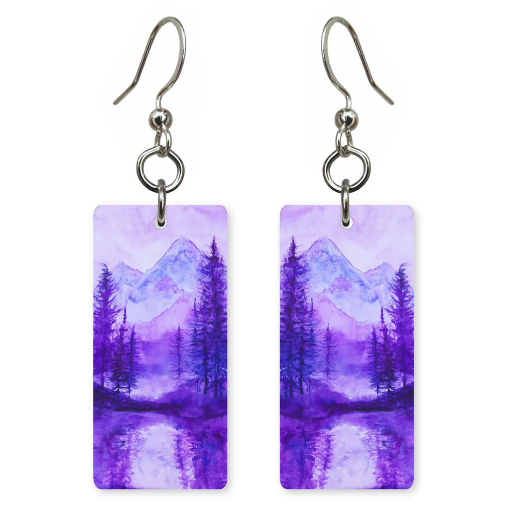 Amethyst Peaks Earrings