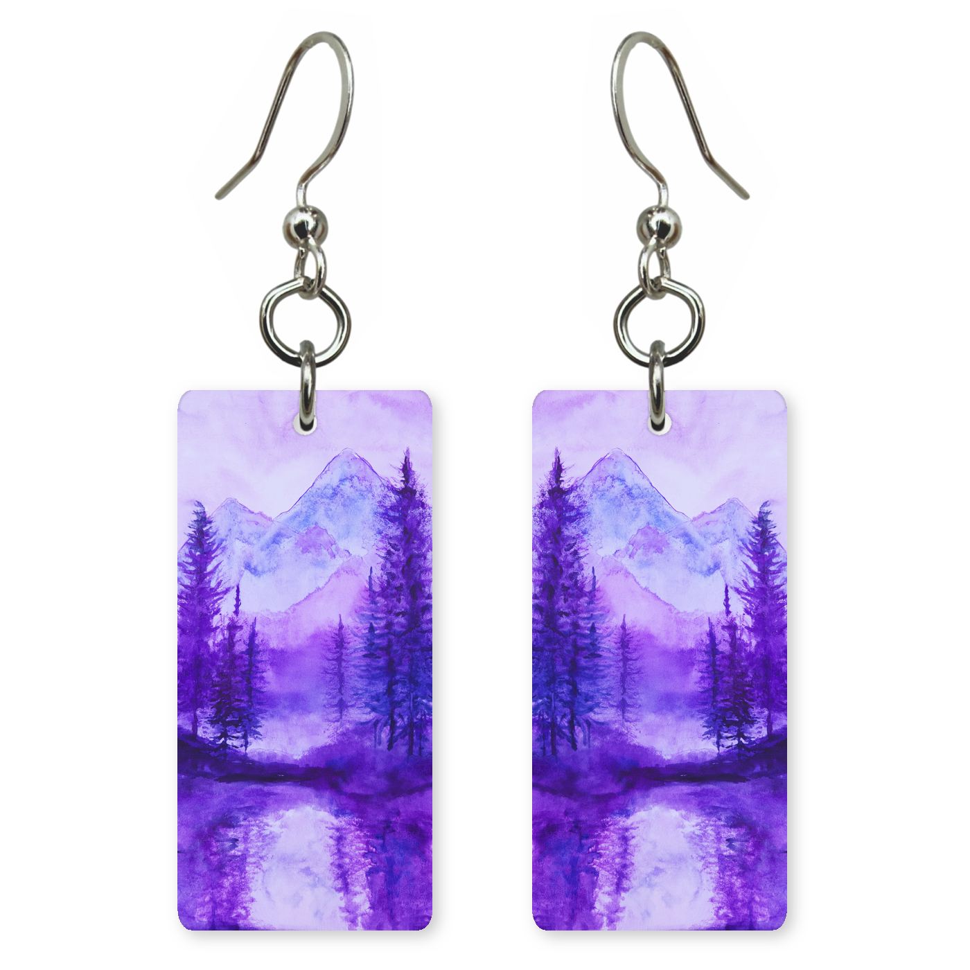 Amethyst Peaks Earrings