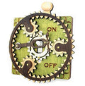 Single Planetary Switch Plate 8002A Apple Green