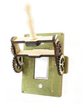Steampunk Rocker Throw Switch - 8101C