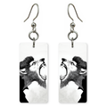 Howling Werewolf Earrings