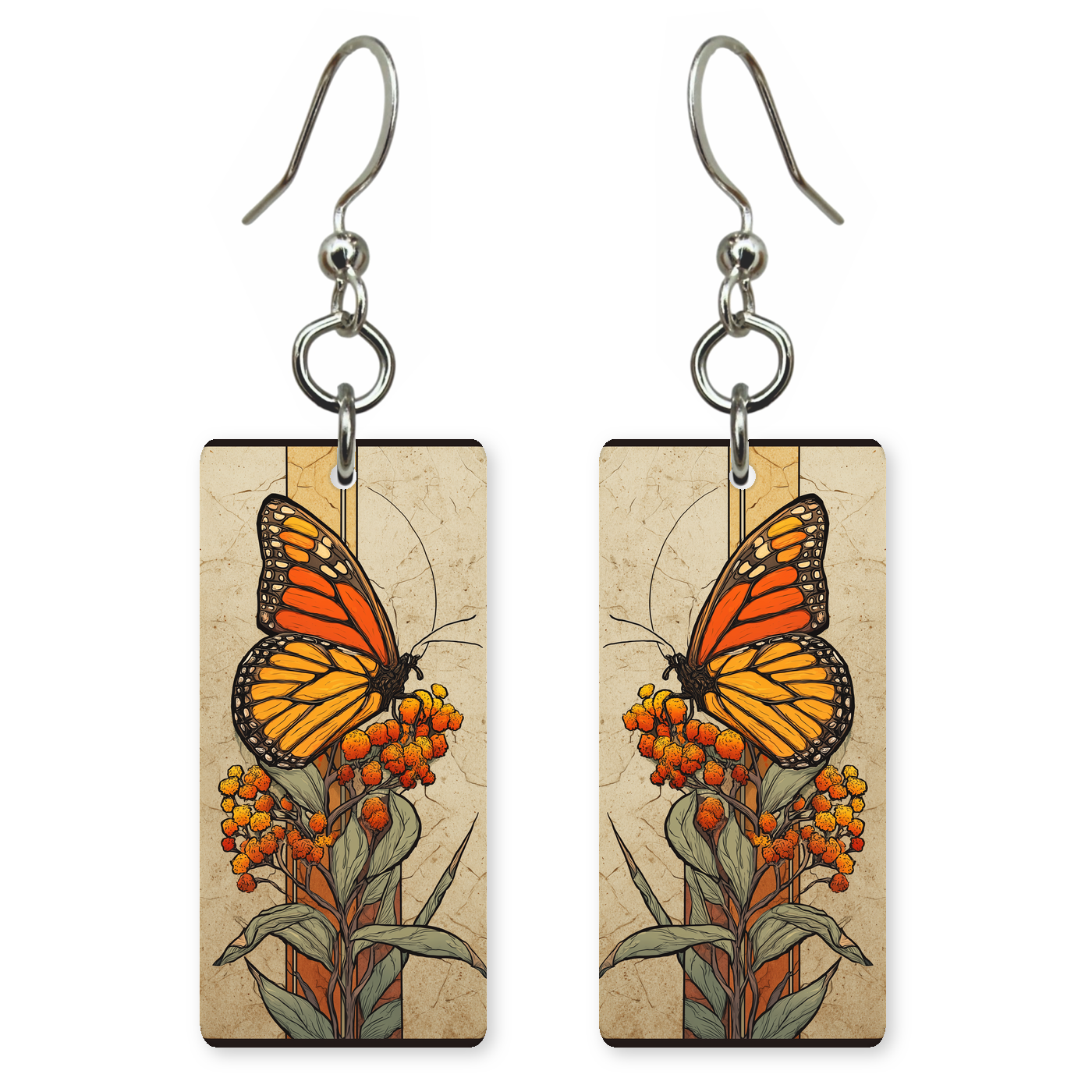 Marigold Monarch Earrings
