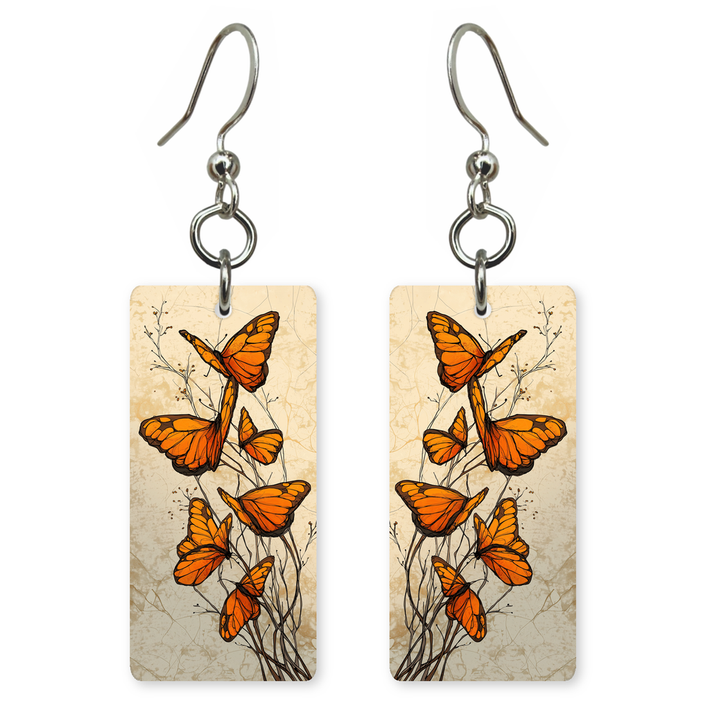 Monarch Flutter Earrings