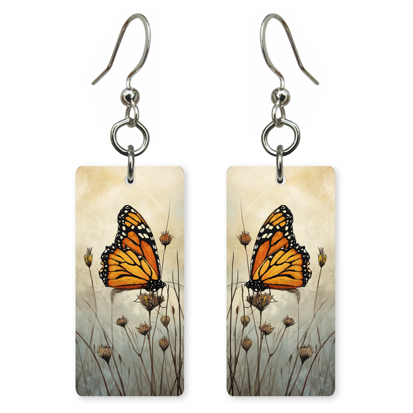 Misty Monarch Earrings