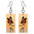 Sunset Monarch Earrings