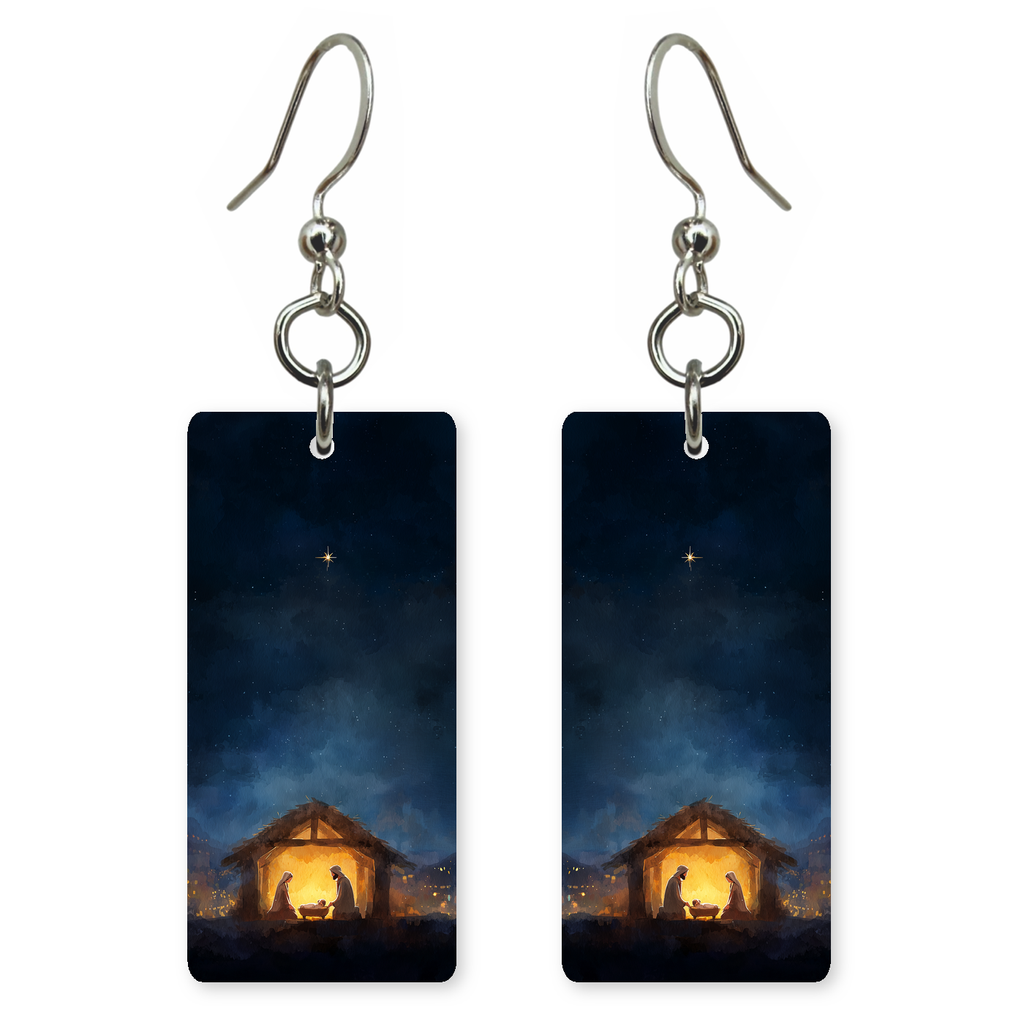 Starlit Nativity Earrings