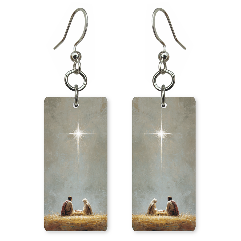 Bethlehem Star Earrings