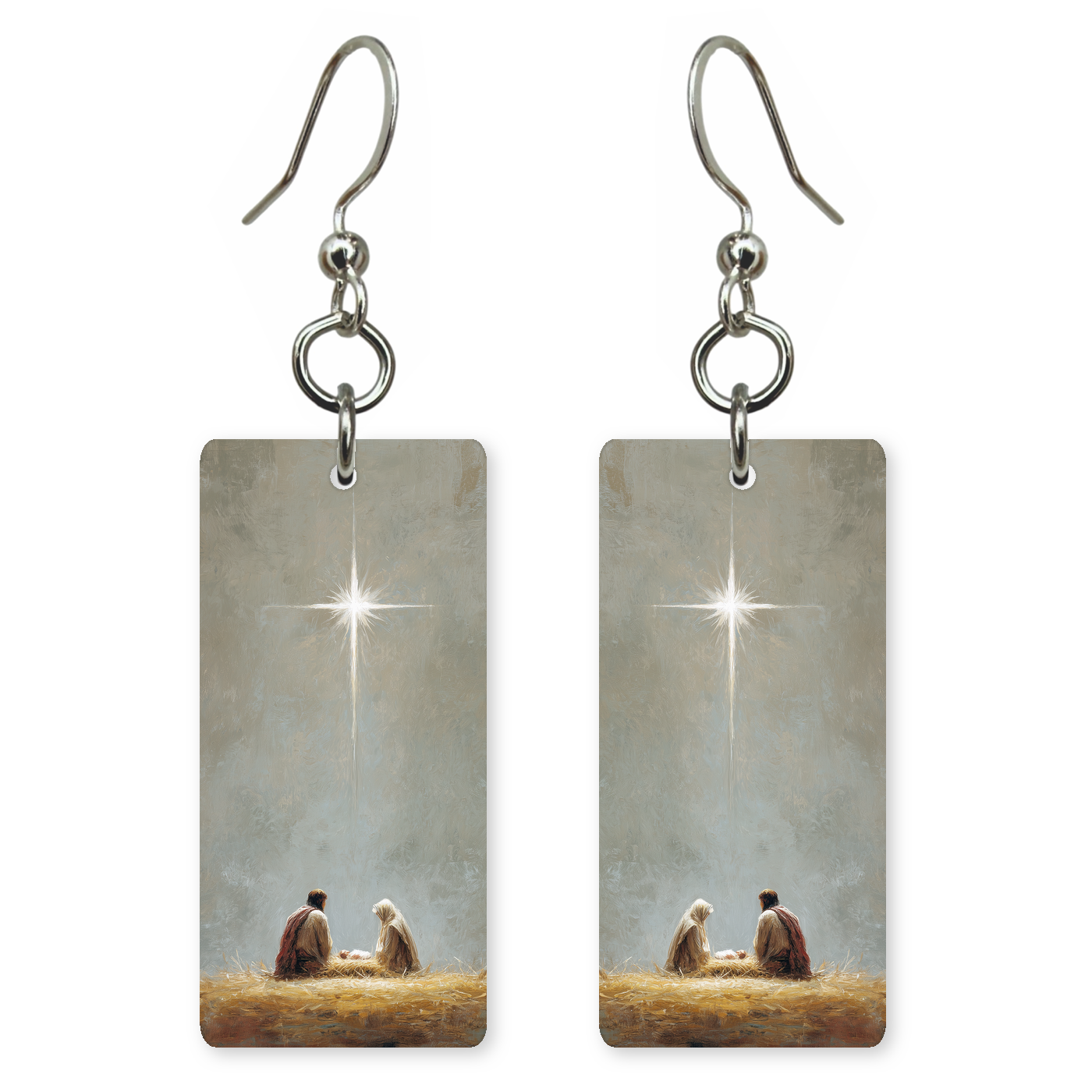 Bethlehem Star Earrings