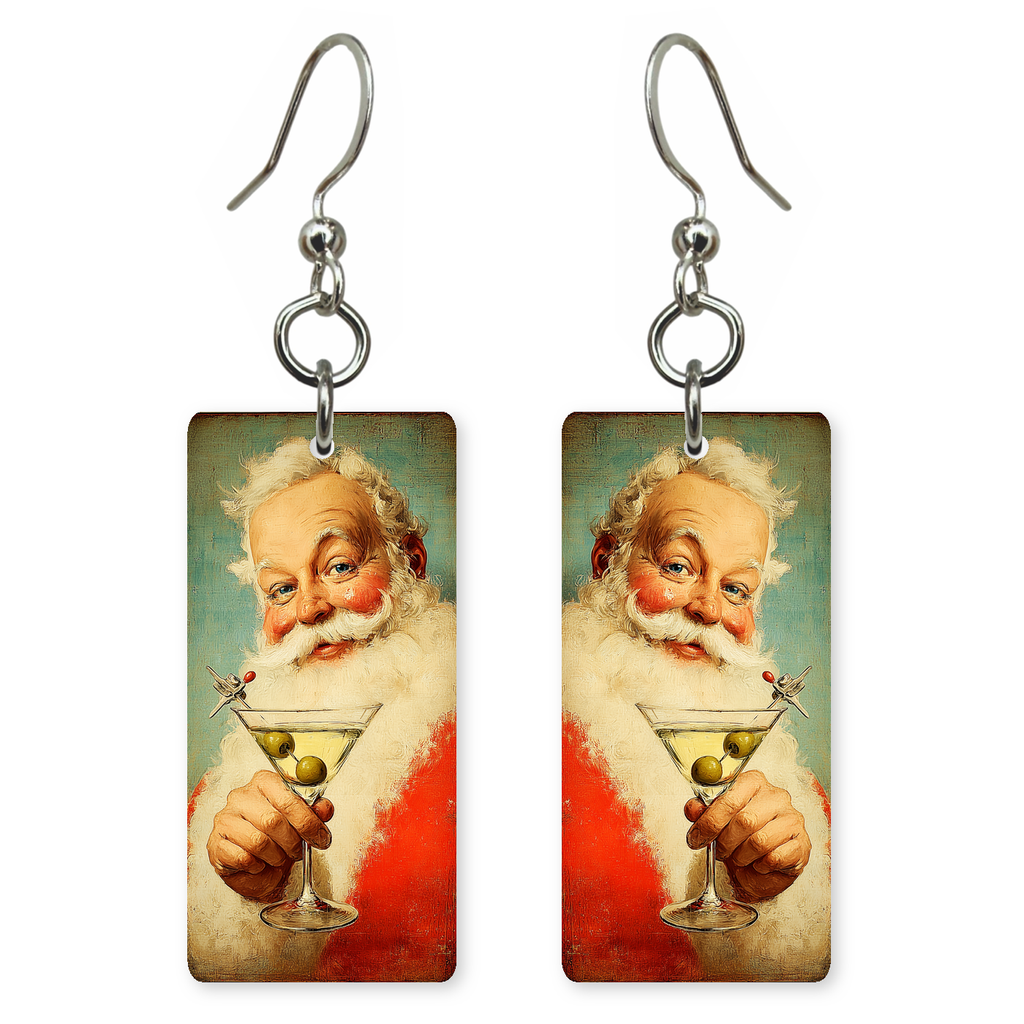 Santa's Toast Earrings