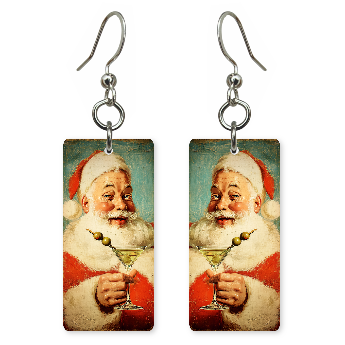 Jolly Martini Earrings