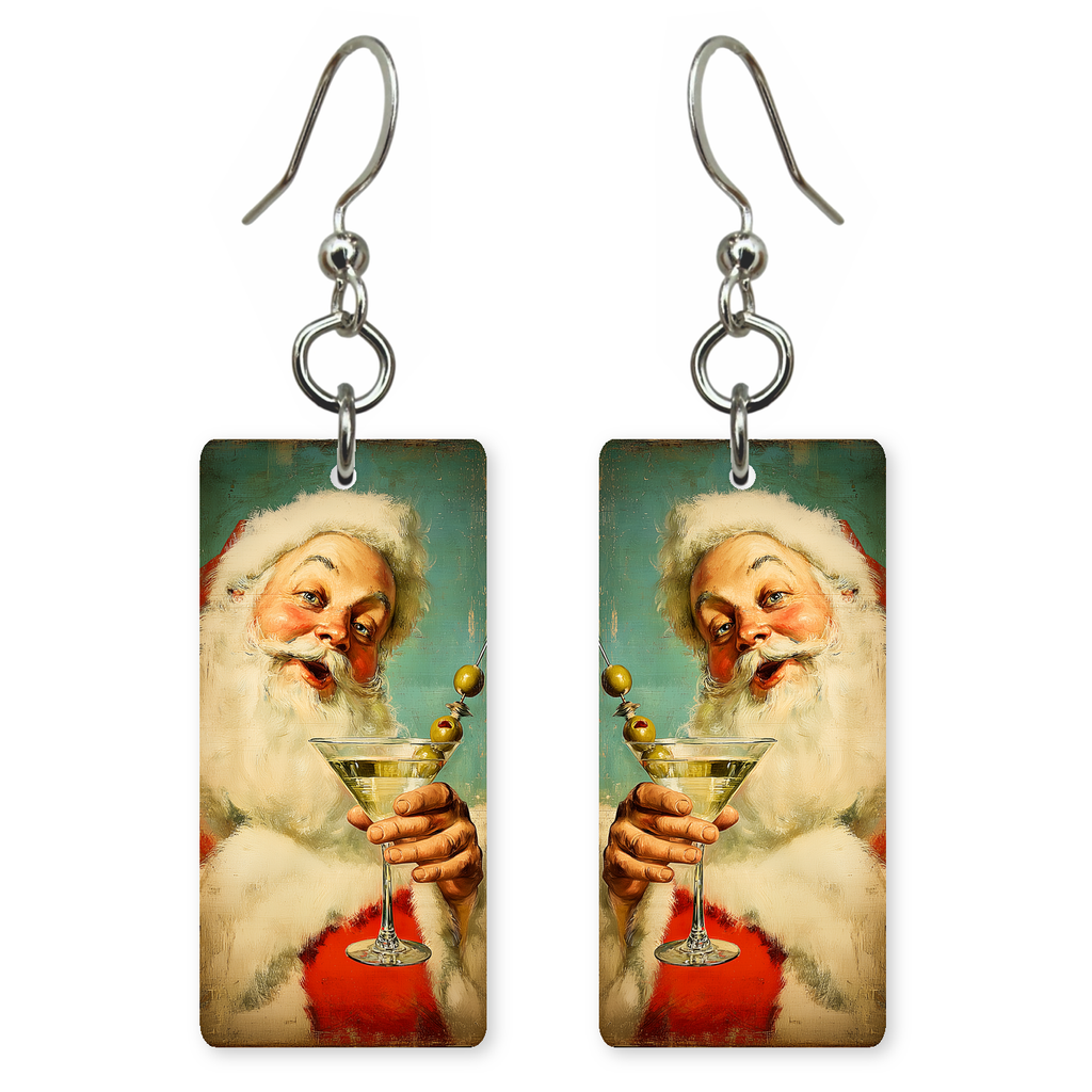 Santa Cheers Earrings