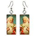 Festive Santa Earrings