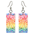 Rainbow Dots Earrings