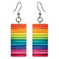 Rainbow Planks Earrings