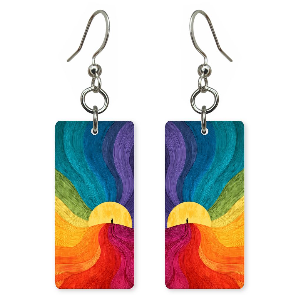 Rainbow Dawn Earrings