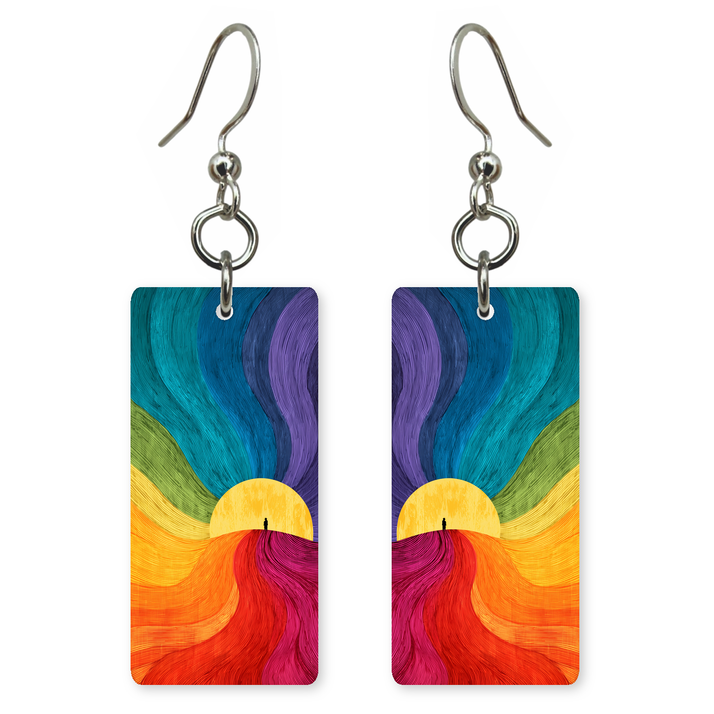 Rainbow Dawn Earrings