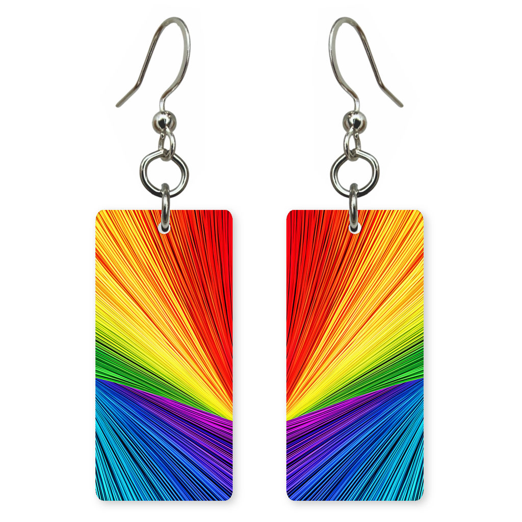 Rainbow Burst Earrings