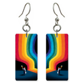 Rainbow Painter Earrings