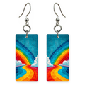 Winding Rainbow Road Earrings
