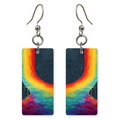 Melting Rainbow River Earrings