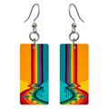 Dripping Rainbow Falls Earrings