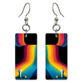 Rainbow Floor Painter Earrings
