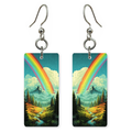 Mountain Forest Rainbow Earrings
