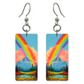 Alpine Lake Rainbow Earrings