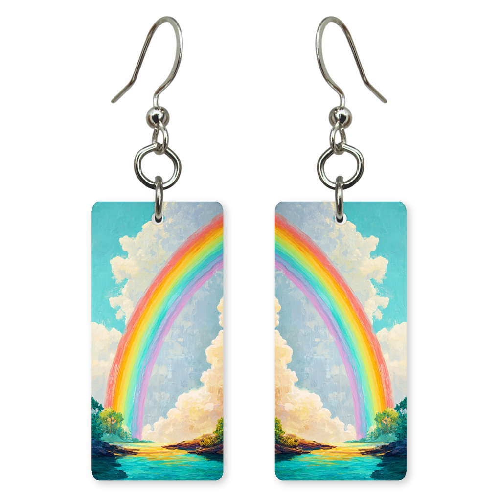 Riverside Cloud Rainbow Earrings