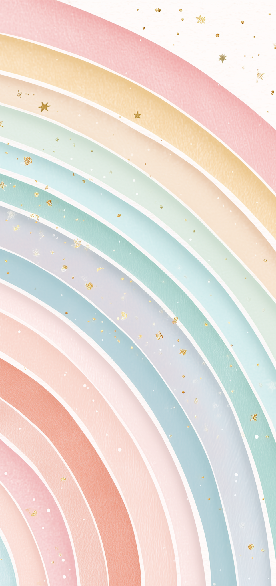 Pastel Rainbow Arcs Earrings