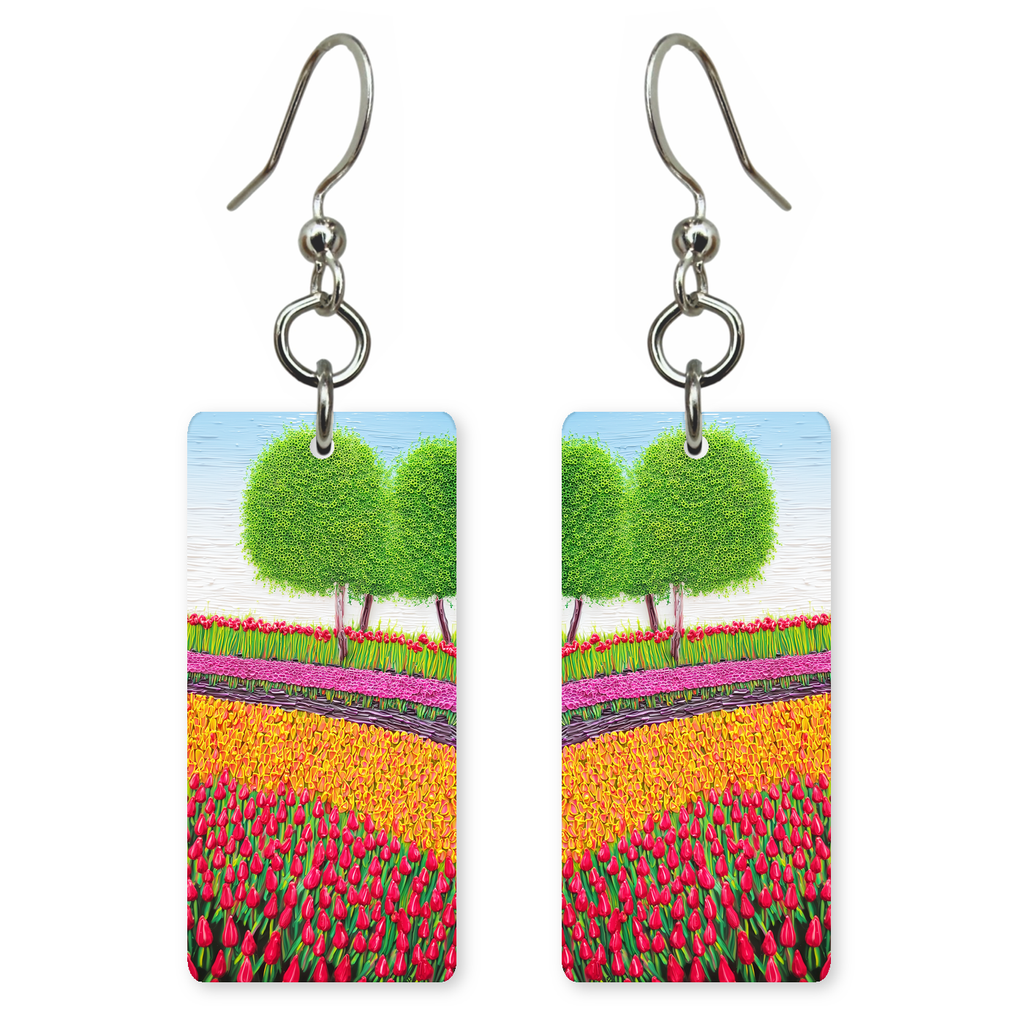 Golden Tulip Grove Earrings