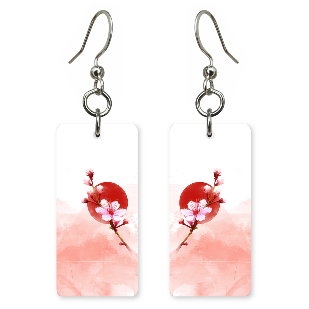 Rising Sun Blossom Earrings