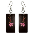 Midnight Blossom Branch Earrings