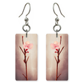 Soft Peach Blossom Earrings