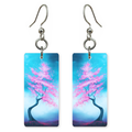 Turquoise Blossom Tree Earrings