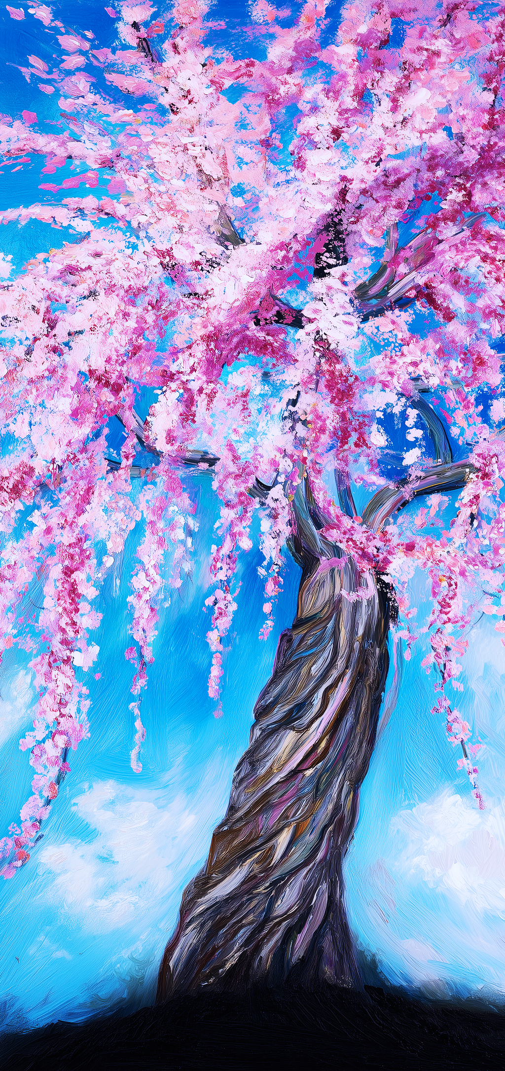 Weeping Cherry Tree Earrings