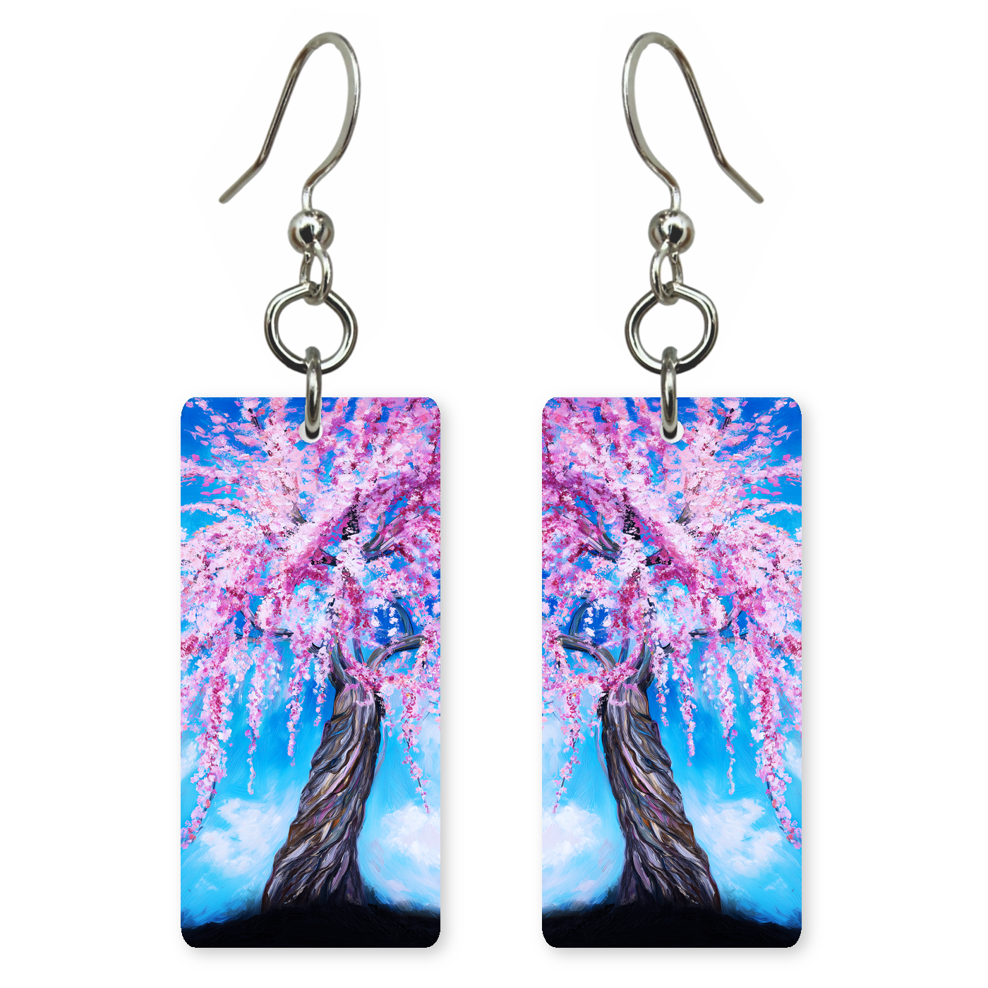 Weeping Cherry Tree Earrings