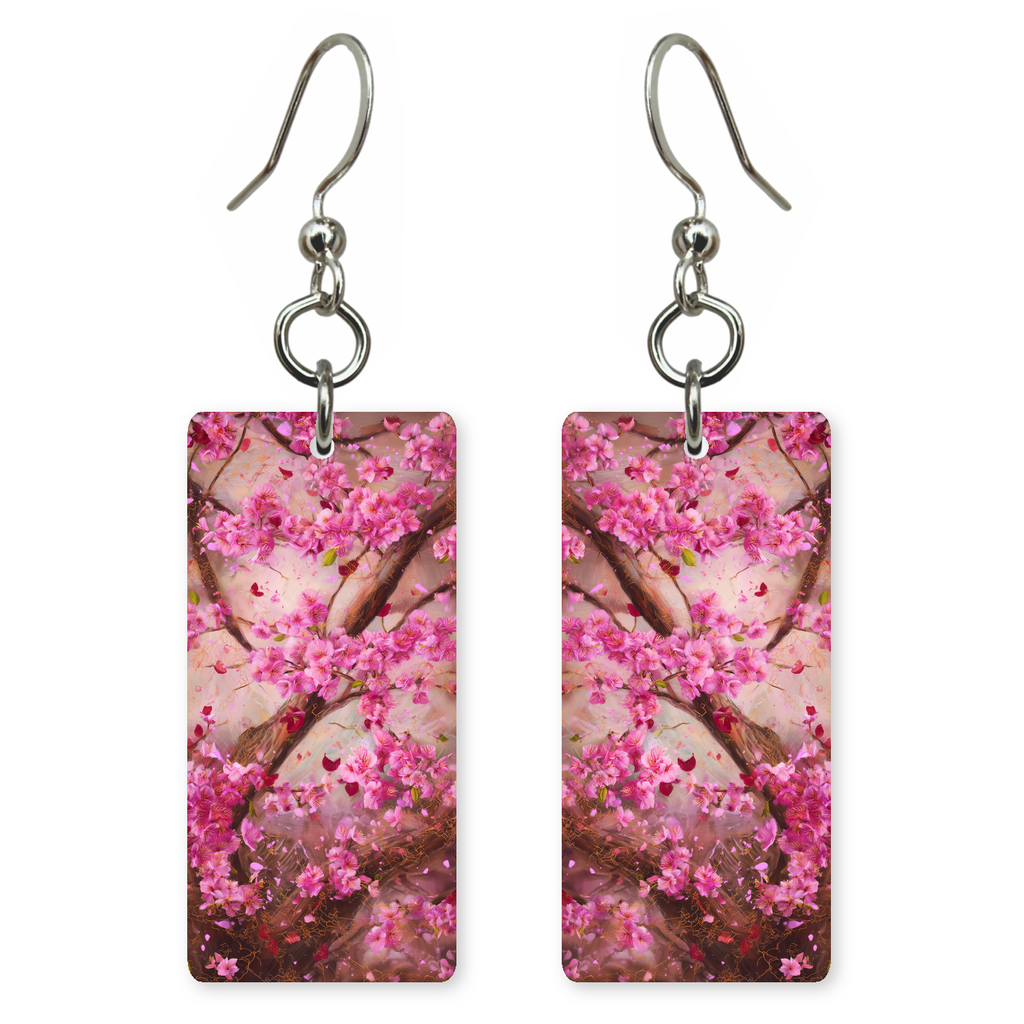 Rosy Blossom Bloom Earrings