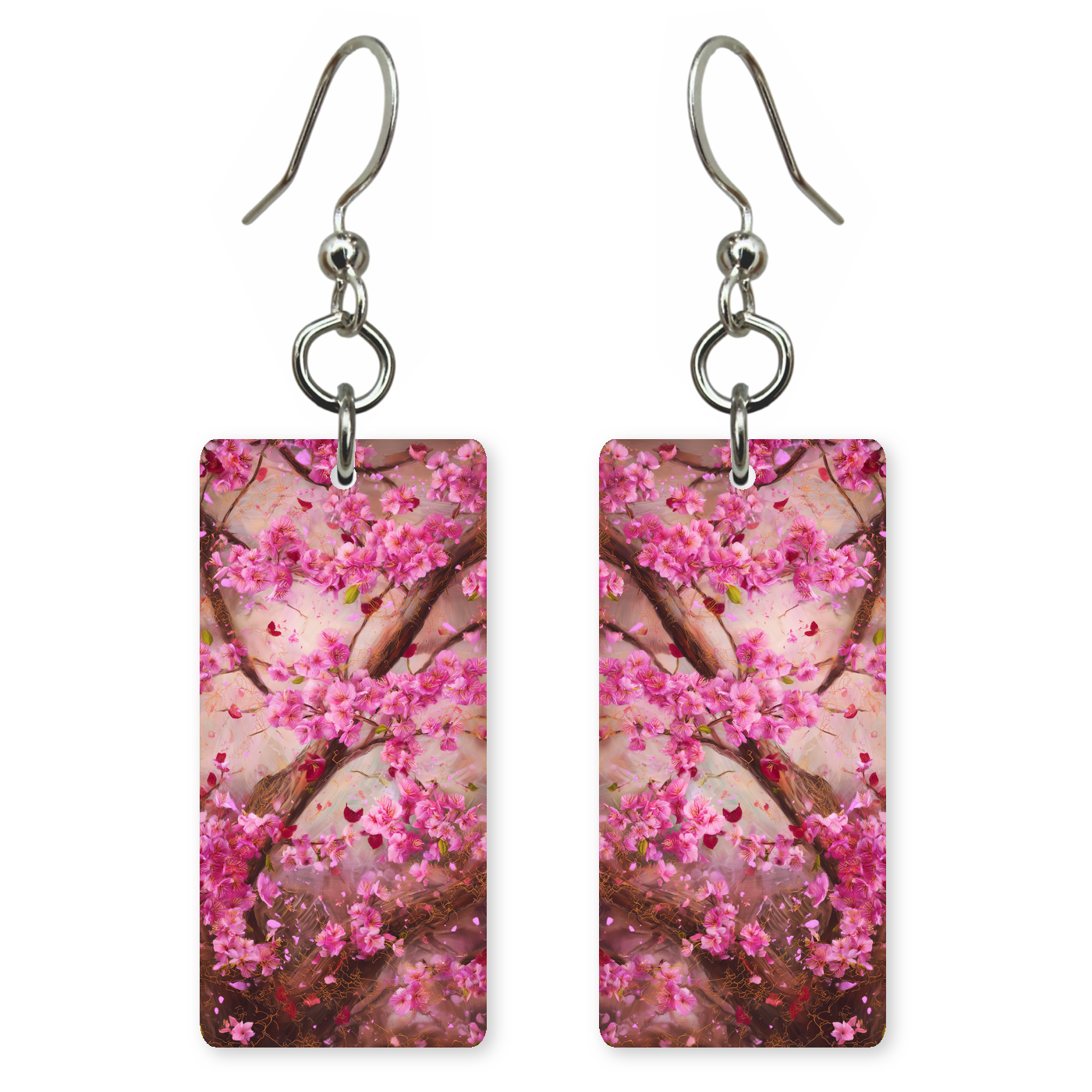 Rosy Blossom Bloom Earrings
