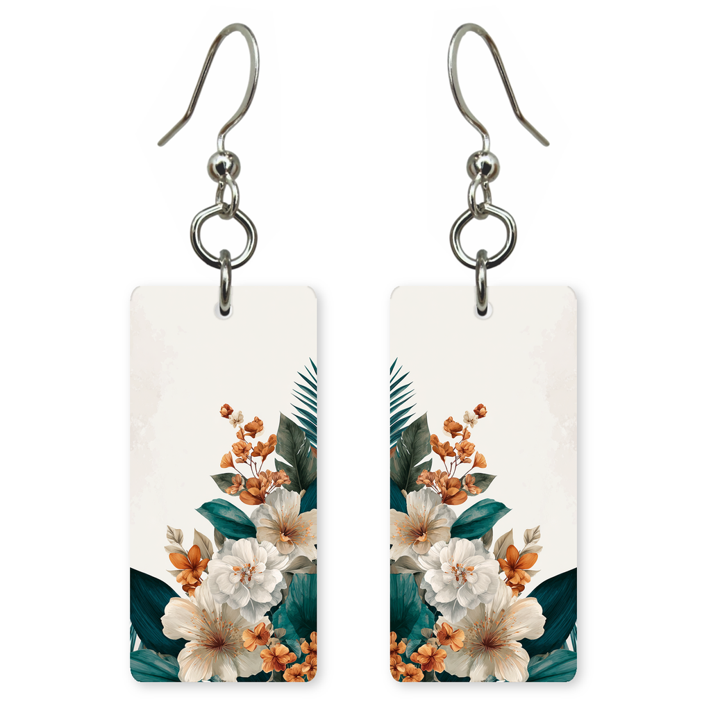 Ivory Autumn Blossom Earrings
