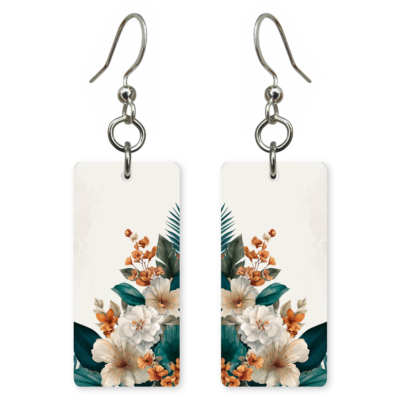 Ivory Autumn Blossom Earrings