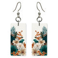 Ivory Autumn Blossom Earrings | 8x17B
