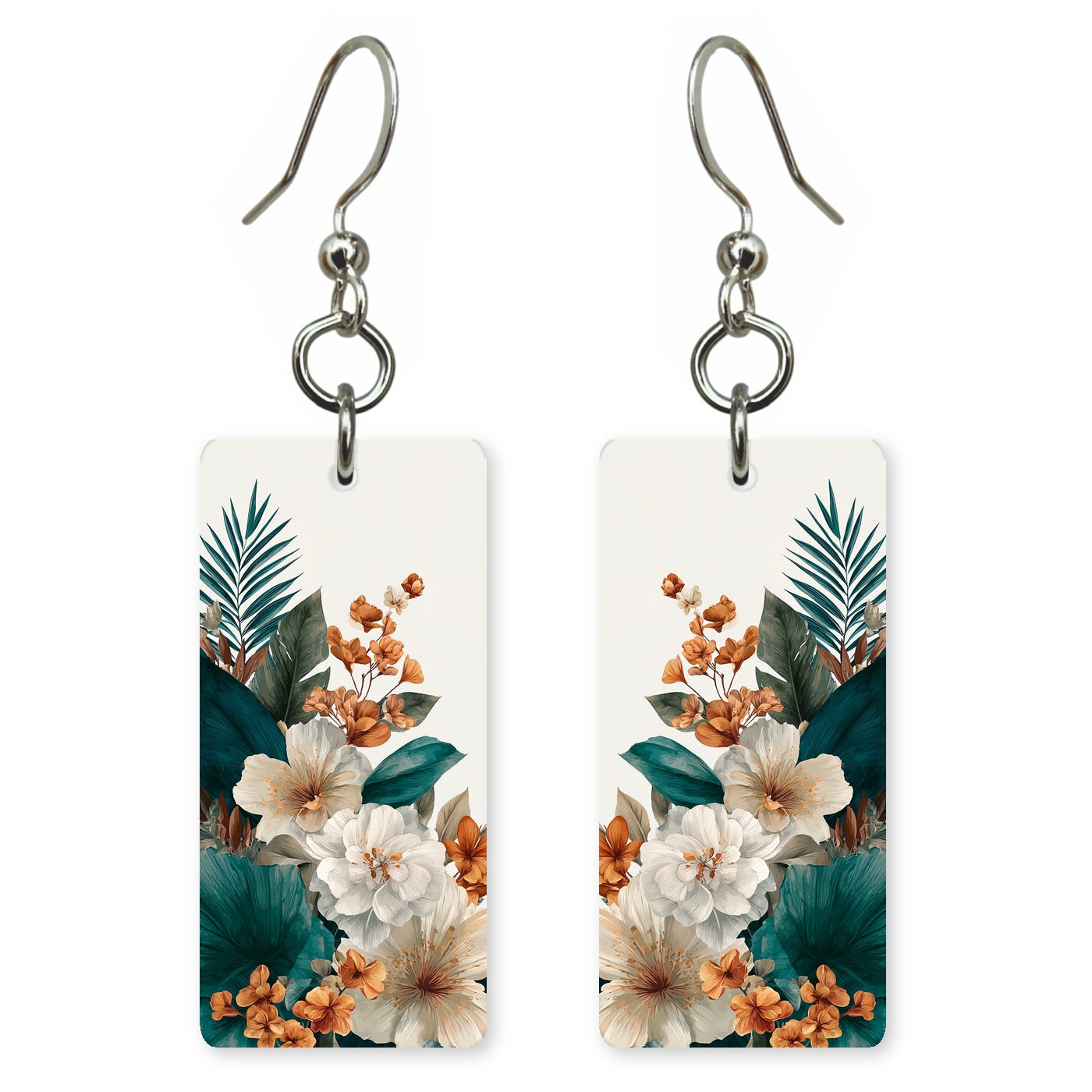 Ivory Autumn Blossom Earrings | 8x17B
